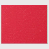 雪のシンプル星は赤い白い休日を斑点 ラッピングペーパー (フラット)