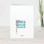 雪のシーンフォトカード シーズンカード (裏面)