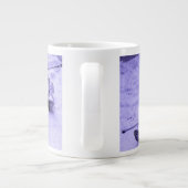 雪のジオラマ·マグのドイツ戦車 ジャンボコーヒーマグカップ (裏面)