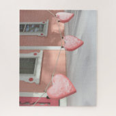 雪のジンジャーブレッドハート- Martha's Vineyard ジグソーパズル (縦)