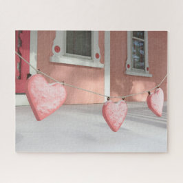 雪のジンジャーブレッドハート- Martha's Vineyard ジグソーパズル