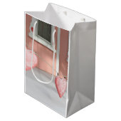 雪のジンジャーブレッドハート- Martha's Vineyard ミディアムペーパーバッグ (正面アングル)