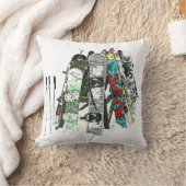 雪のスノーボード クッション (ブランケット)