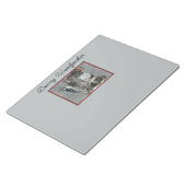 雪のダウンウッドペッカー – オリジナル写真 ノートパッド (アングル)