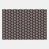 雪のダウンウッドペッカー – オリジナル写真 ラッピングペーパーシート (正面3)