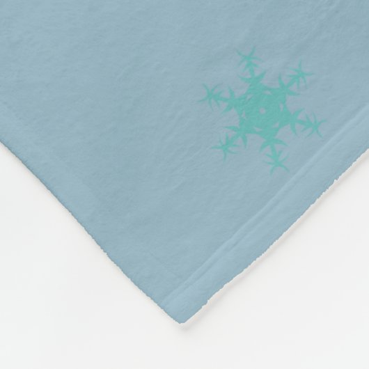 雪のダックスフントのウインナーの不思議の国毛布のフリース フリースブランケット (角)