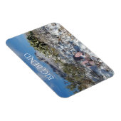 雪のチソス山脈、大きな曲げ マグネット (右側)