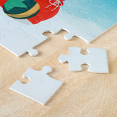 雪のチャウとクリスマスプレゼント ジグソーパズル (側面)