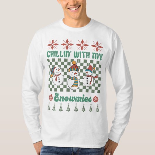 雪のチリ – Winter Wonderland Tシャツ (正面)