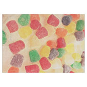 雪のテーブルの布の中のグムドロップ テーブルクロス (正面(横))