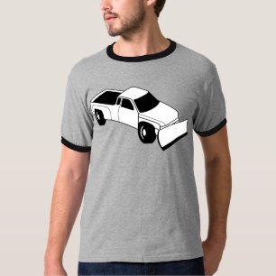 雪のトラックのすき Tシャツ