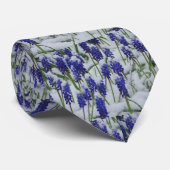 雪のネクタイのグレープハイアシンス ネクタイ (ロール)