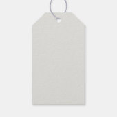 雪のハルステッドロード（Eric Ravilious著） ギフトタグ (裏面)