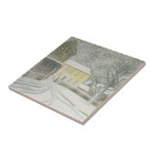 雪のハルステッドロード（Eric Ravilious著） タイル (側面)