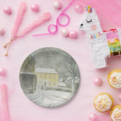 雪のハルステッドロード（Eric Ravilious著） ペーパープレート (パーティー)