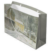 雪のハルステッドロード（Eric Ravilious著） ラージペーパーバッグ (裏面アングル)
