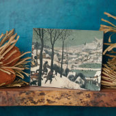 雪のハンター – 1565年1月 フォトプラーク (側面)