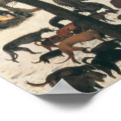 雪のハンター – 1565年1月 ポスター (角)