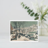 雪のハンター – 1565年1月 ポストカード (スタンド正面)