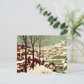 雪のハンター – 1565 ポストカード (スタンド正面)