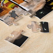 雪のハーバード ジグソーパズル (側面)