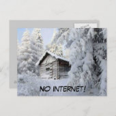 雪のバインド ポストカード (正面/裏面)