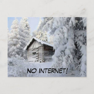 雪のバインド ポストカード