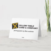 雪のバッファローのこぶ カード (裏面)