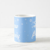 雪のバニー コーヒーマグカップ (中央)