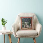 雪のバンニー；休日 クッション (椅子)