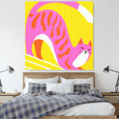 雪のヒゲ キャンバスプリント (インサイチュ (寝室))