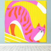 雪のヒゲ キャンバスプリント (インサイチュ (ウッドフロア))