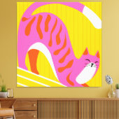 雪のヒゲ キャンバスプリント (インサイチュ (リビング))