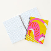 雪のヒゲ ノートブック (内部)