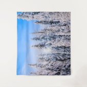 雪のピンタウン タペストリー (正面)