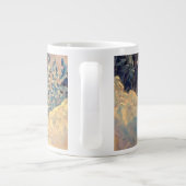 雪のピーク2009年の霧 ジャンボコーヒーマグカップ (裏面)