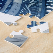 雪のフェアリーテールランドのウィンターファンタジープリンセス ジグソーパズル (側面)