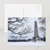 雪のフェニックス公園,ダブリン,アイルランド ポストカード (正面/裏面)