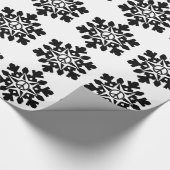 雪のフレーク – 地球の平和 ラッピングペーパー (角)