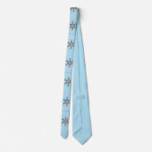 雪のフレーク – Let it Snow ネクタイ (裏面)