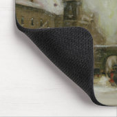 雪のブダペスト マウスパッド (コーナー)