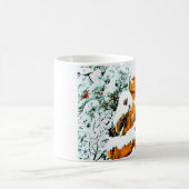 雪のブッダマグ コーヒーマグカップ (中央)