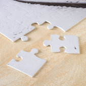 雪のブリストルの駅 ジグソーパズル (側面)