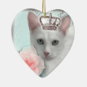 雪のプリンセス セラミックオーナメント (右)