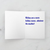 雪のプードル シーズンカード (内部)