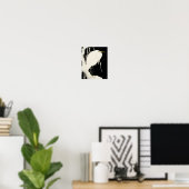 雪のヘロン – 大原小村 – ヴィンテージ芸術8 ポスター (ホームオフィス)