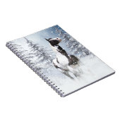雪のペンキの馬 ノートブック (右側)