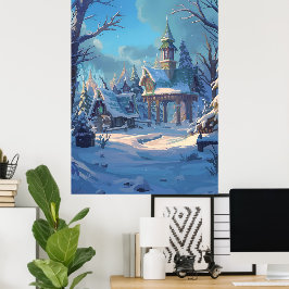 雪のホーム ポスター