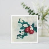 雪のホーリー シーズンカード (スタンド正面)