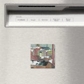 雪のボンの聖マリア教会， 1911 マグネット (インサイチュ (食洗機))